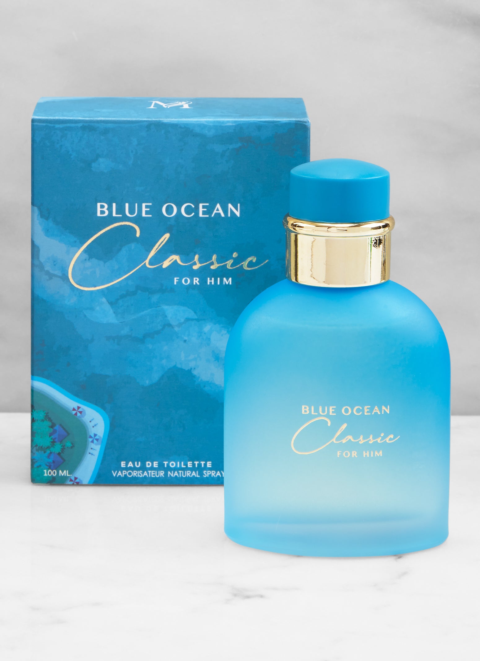 Blue Ocean Classic Cologne - Clear