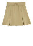 French Toast Girls 7-14 Solid Bow Kick Pleated Skort, ,
