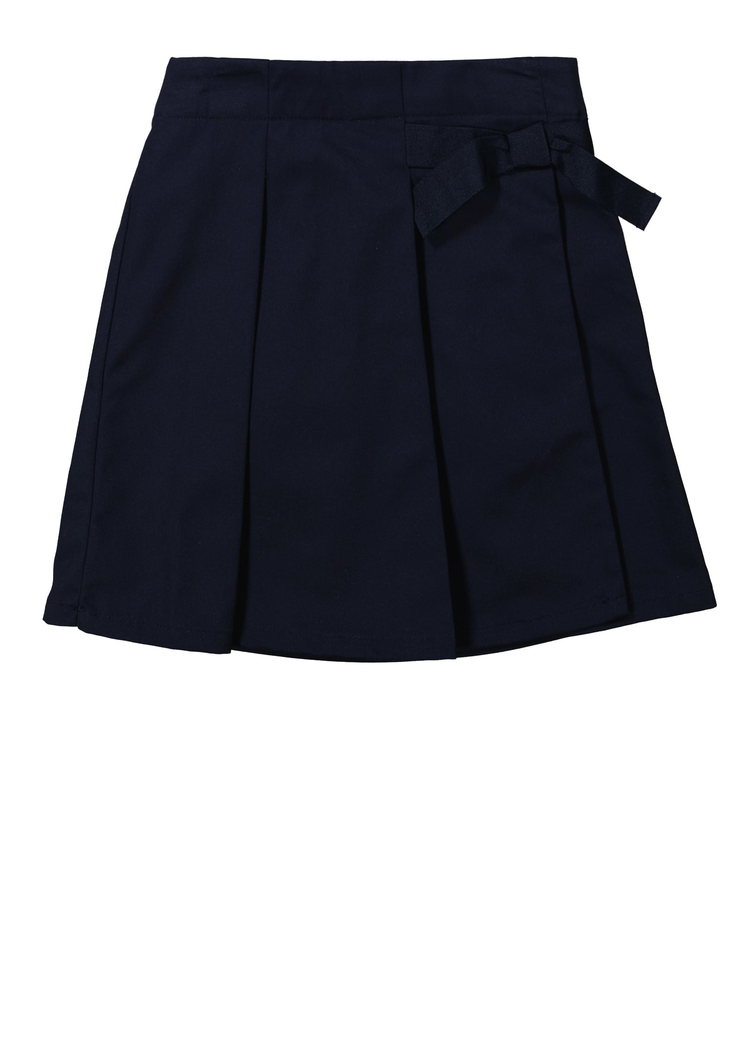 French Toast Girls 7-16 Ribbon Detail Pleated Skort, Blue, Size 7