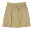 French Toast Girls 7-14 Bow Detail Pleated Skort, ,