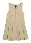 French Toast Girls 7-16 Heart Zipper Pleated Jumper, ,