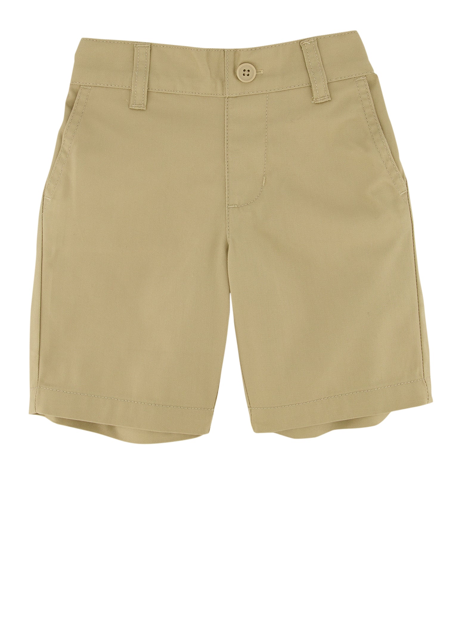 Boys 2T-4T Twill Shorts, Khaki,