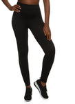 Womens Seamless Ribbed Knit Leggings, ,