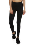 Womens Basic High Rise Leggings, ,