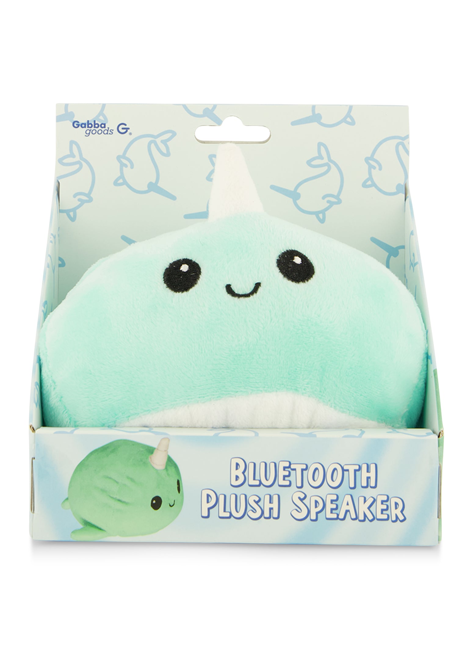 Kids Plush Bluetooth Speaker, Blue