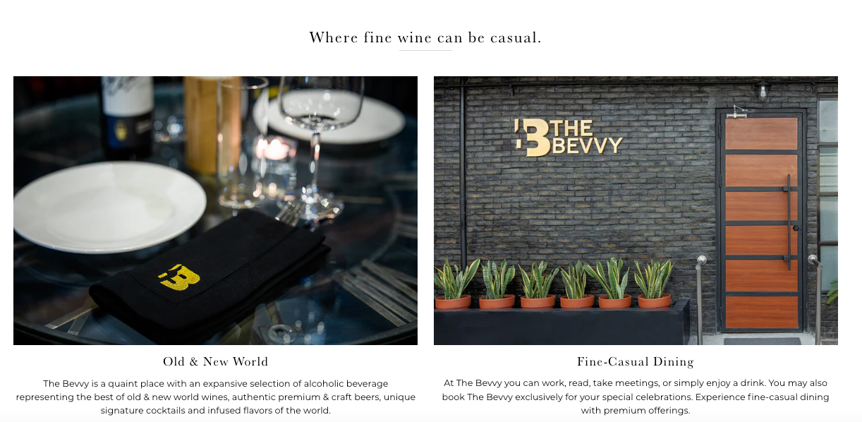 The Bevvy Rone Guerrero Shopify Redesign