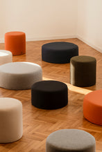 Load image into Gallery view, FOLK POUF TALL (ORANGE)
