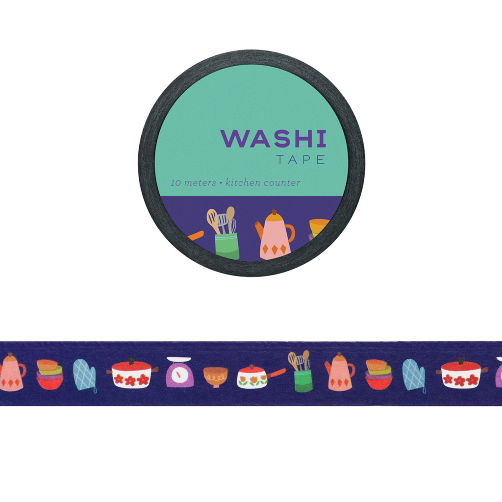 Washi Tape: Kitchen Counter - Freshie & Zero Studio Shop