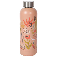 Insulated Water Bottle by Danica Studios - Pink Snails - Freshie & Zero