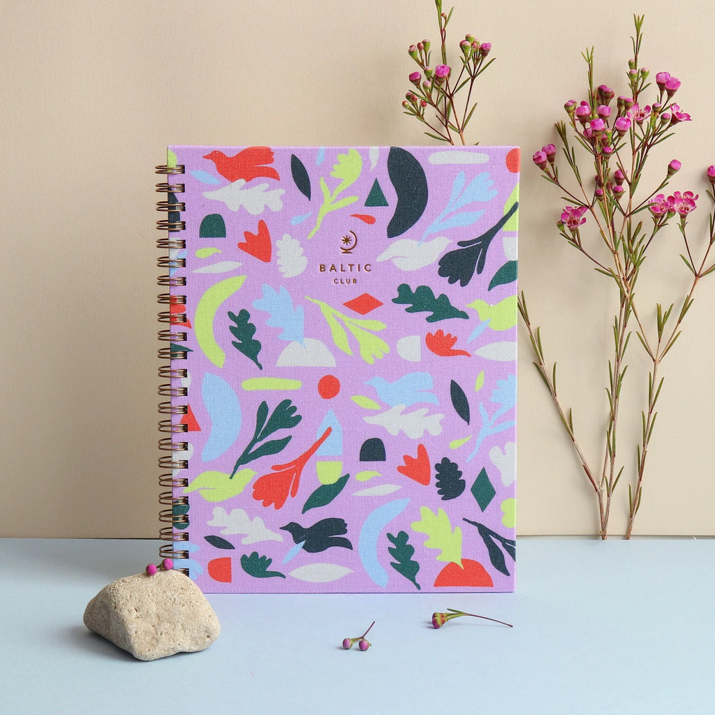 Garden Spiral Notebook - Baltic Club | Freshie & Zero