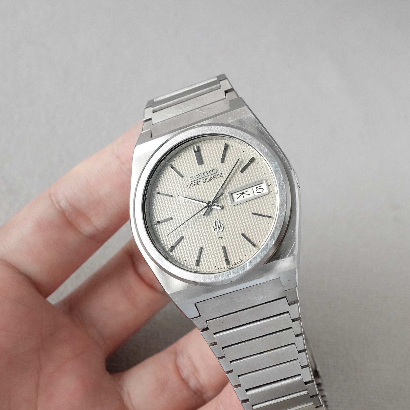 SEIKO LORD QUARTZ 8240-7040メンズクォーツウォッチ - 時計