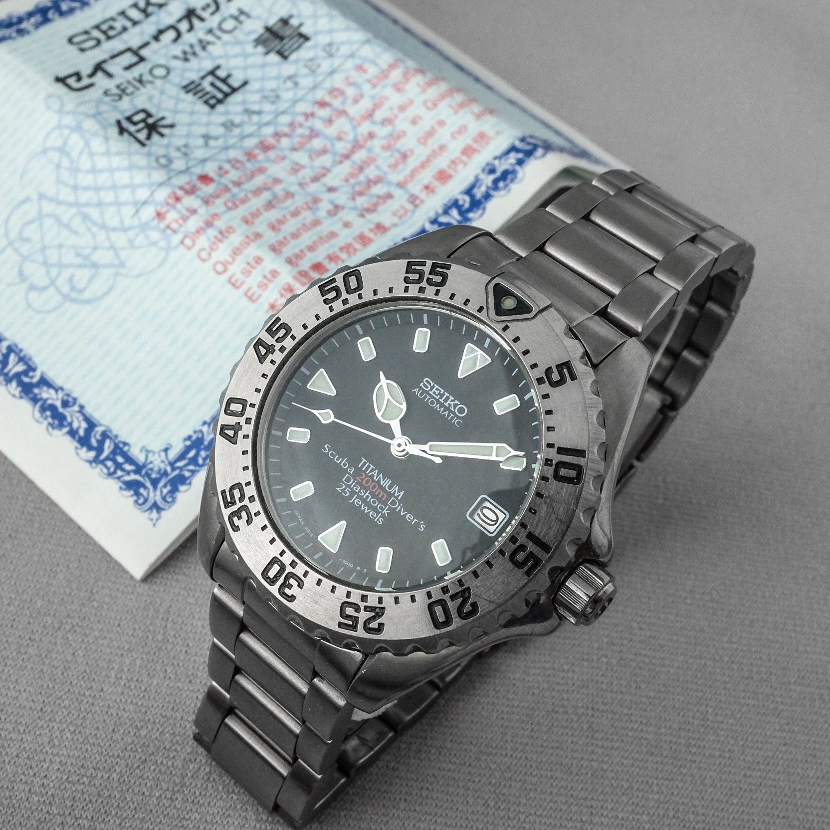 Seiko SCVF001 from 1995 (Original Paper and NOS Crystal) – Paleh