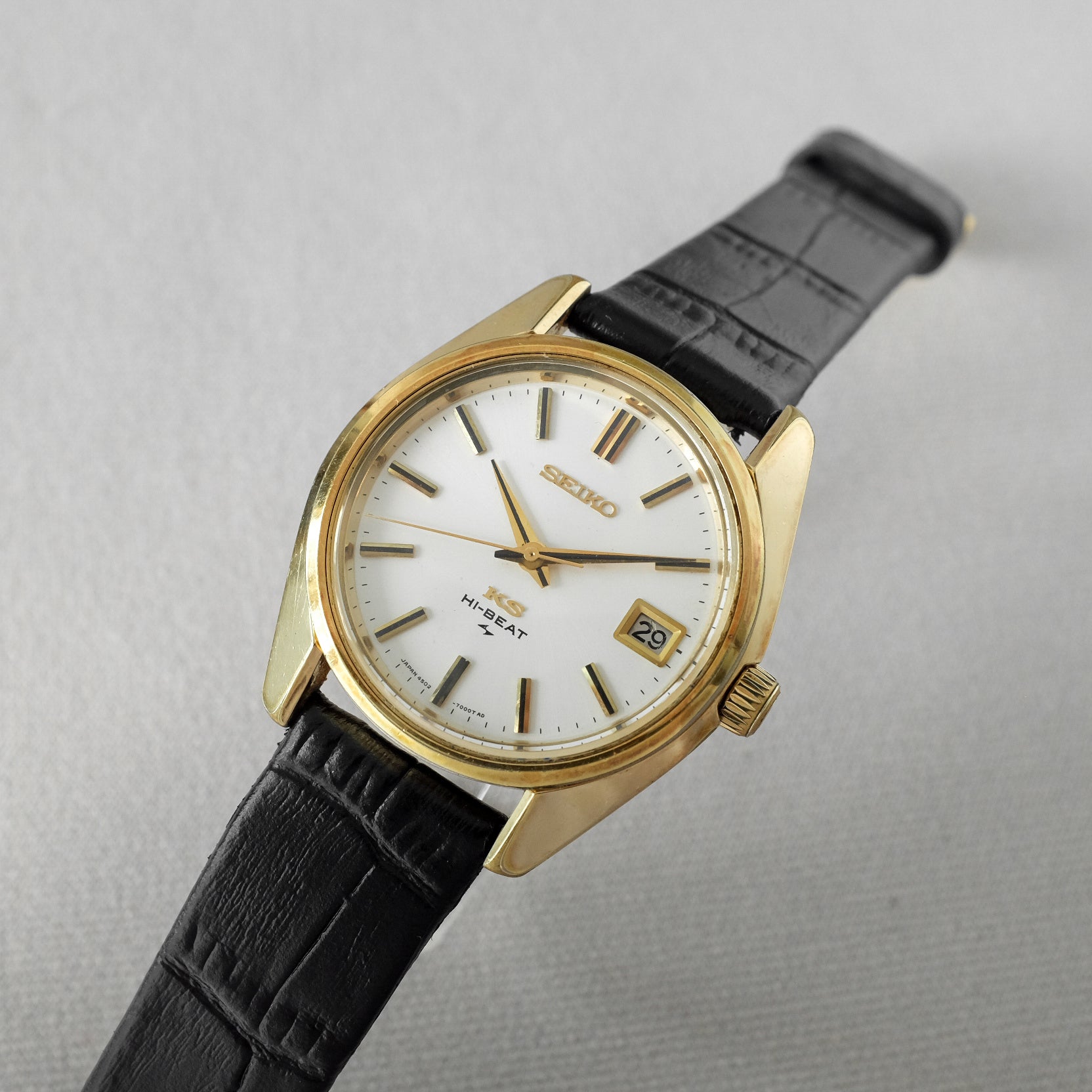 King Seiko 4502-7001 from 1971 (Serviced) – Paleh