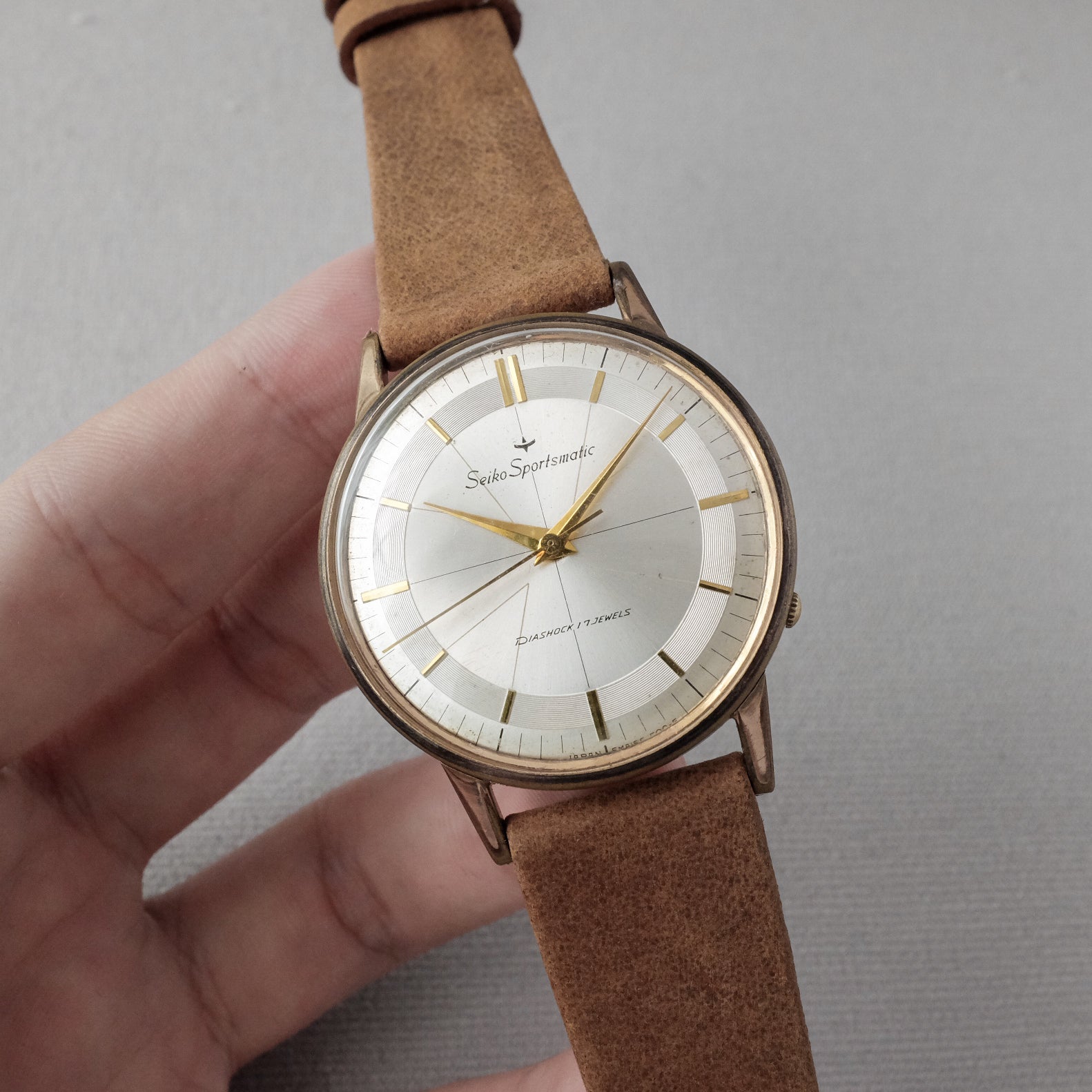 Seiko Sportsmatic 15017 from 1962 (Serviced) – Paleh