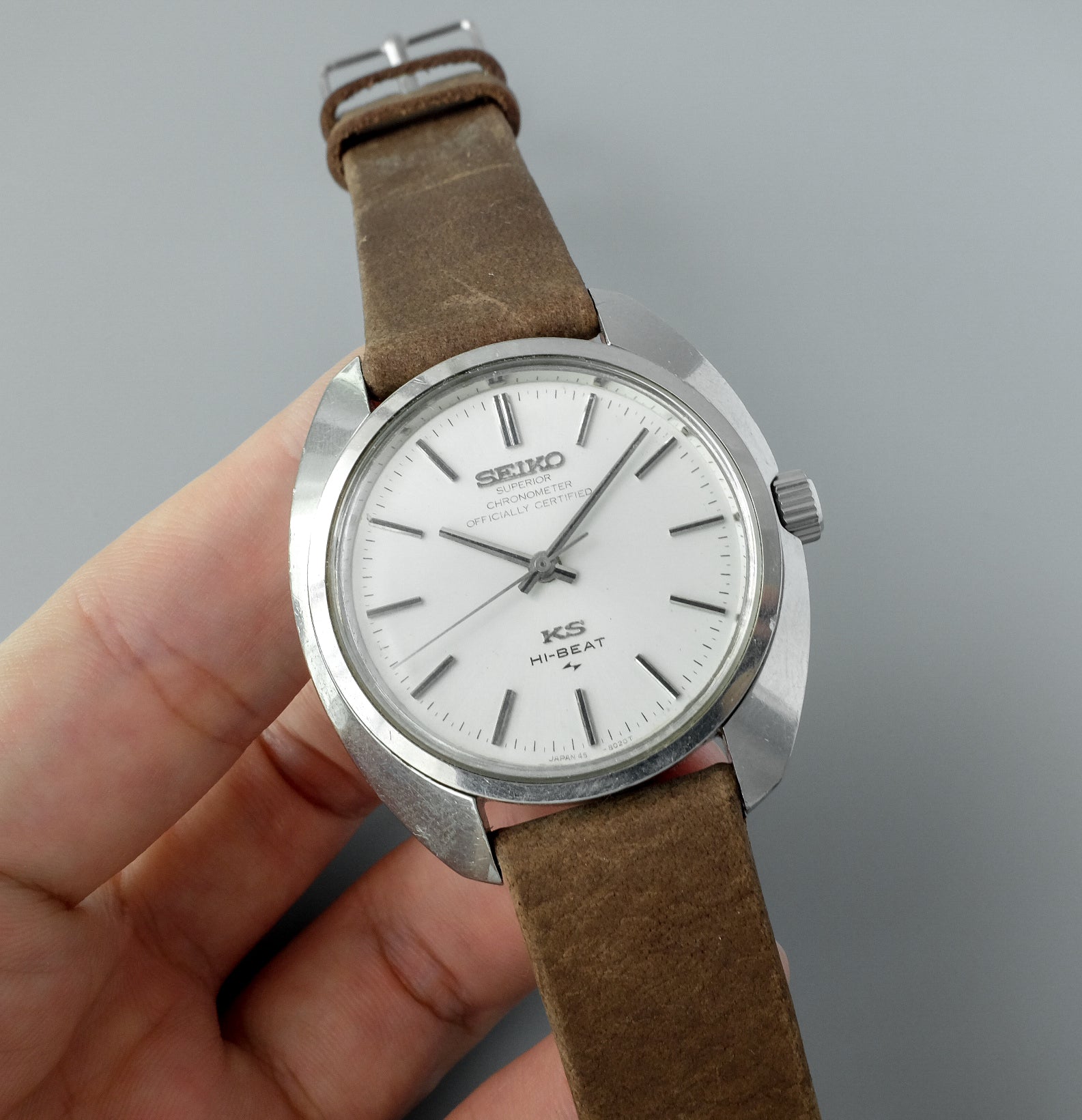 King Seiko Superior Chronometer 45-8010 from 1969 – Paleh