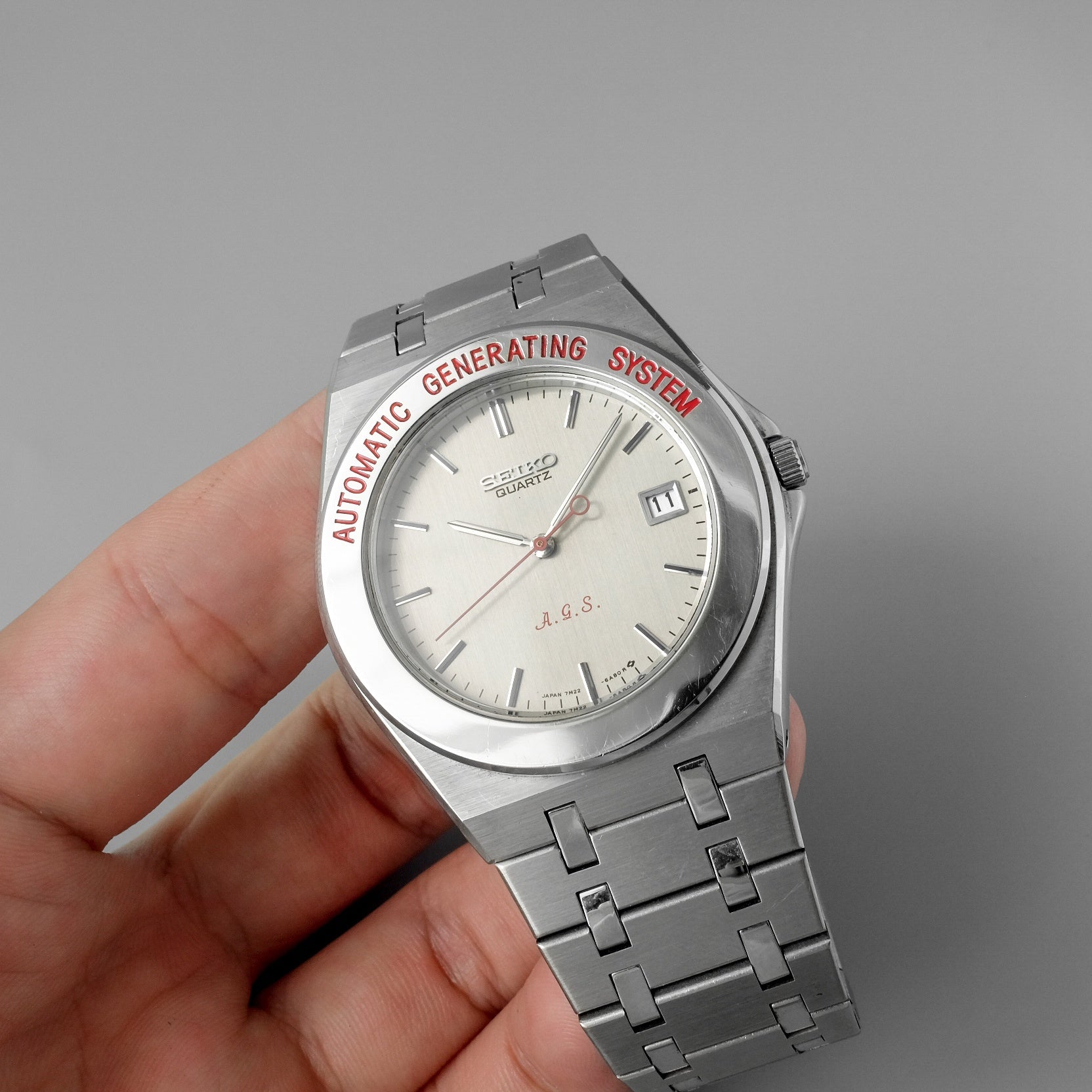 Seiko Automatic Generating System () 7M22-6A50 from 1988 – Paleh