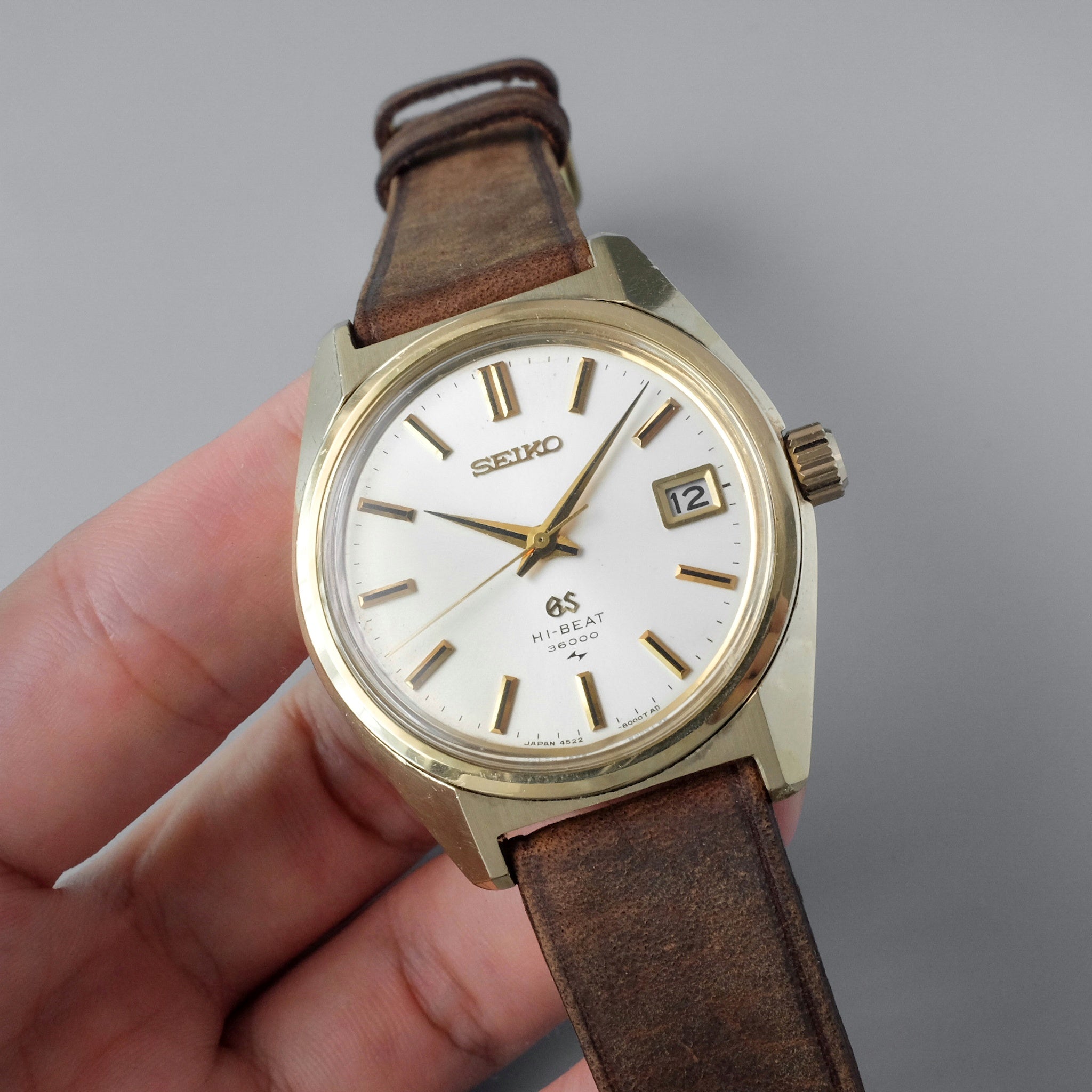 Grand Seiko 4522-8000 from 1969 (NOS Crown) – Paleh