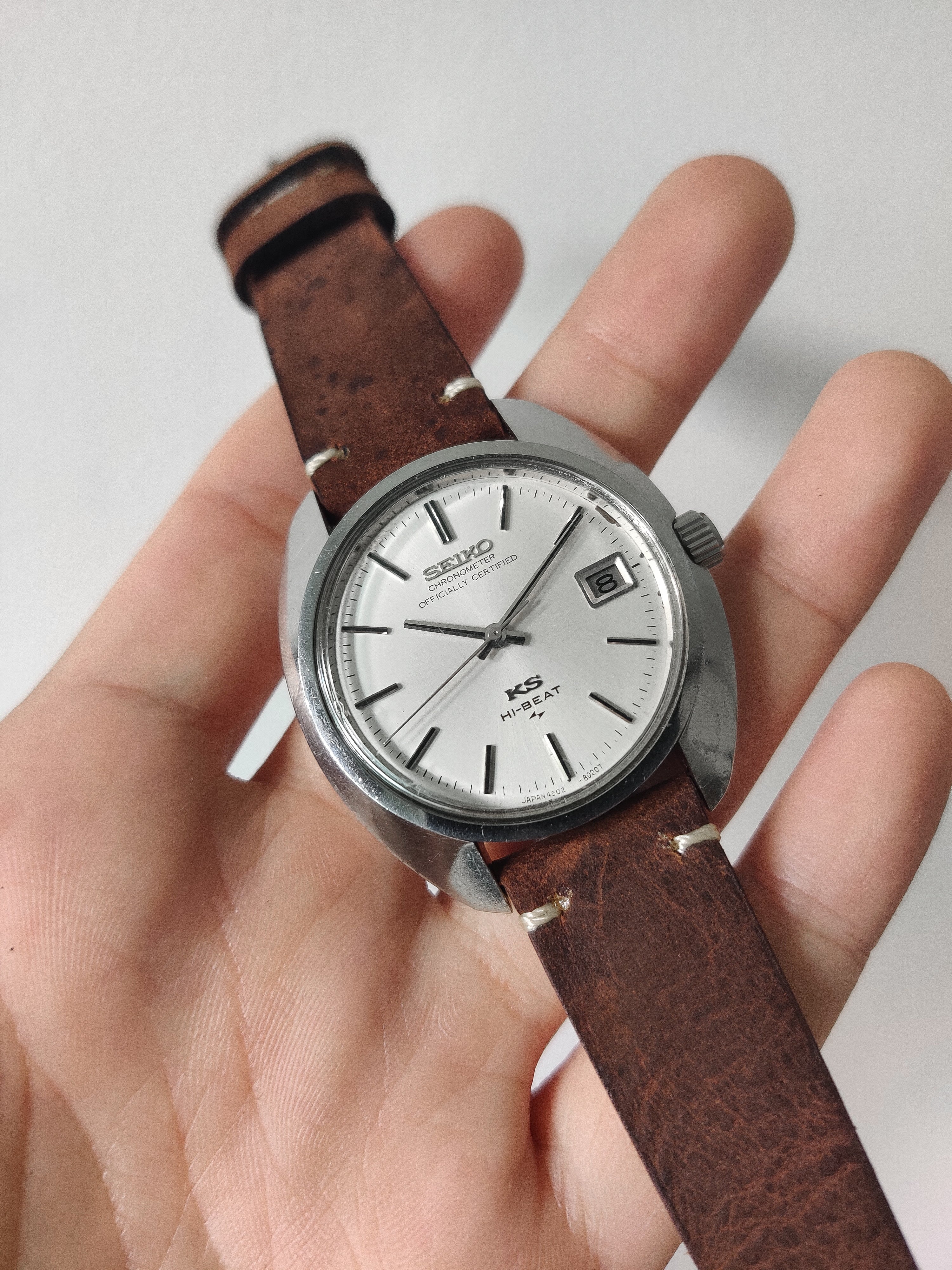 King Seiko Chronometer 4502-8010 from 1970 – Paleh