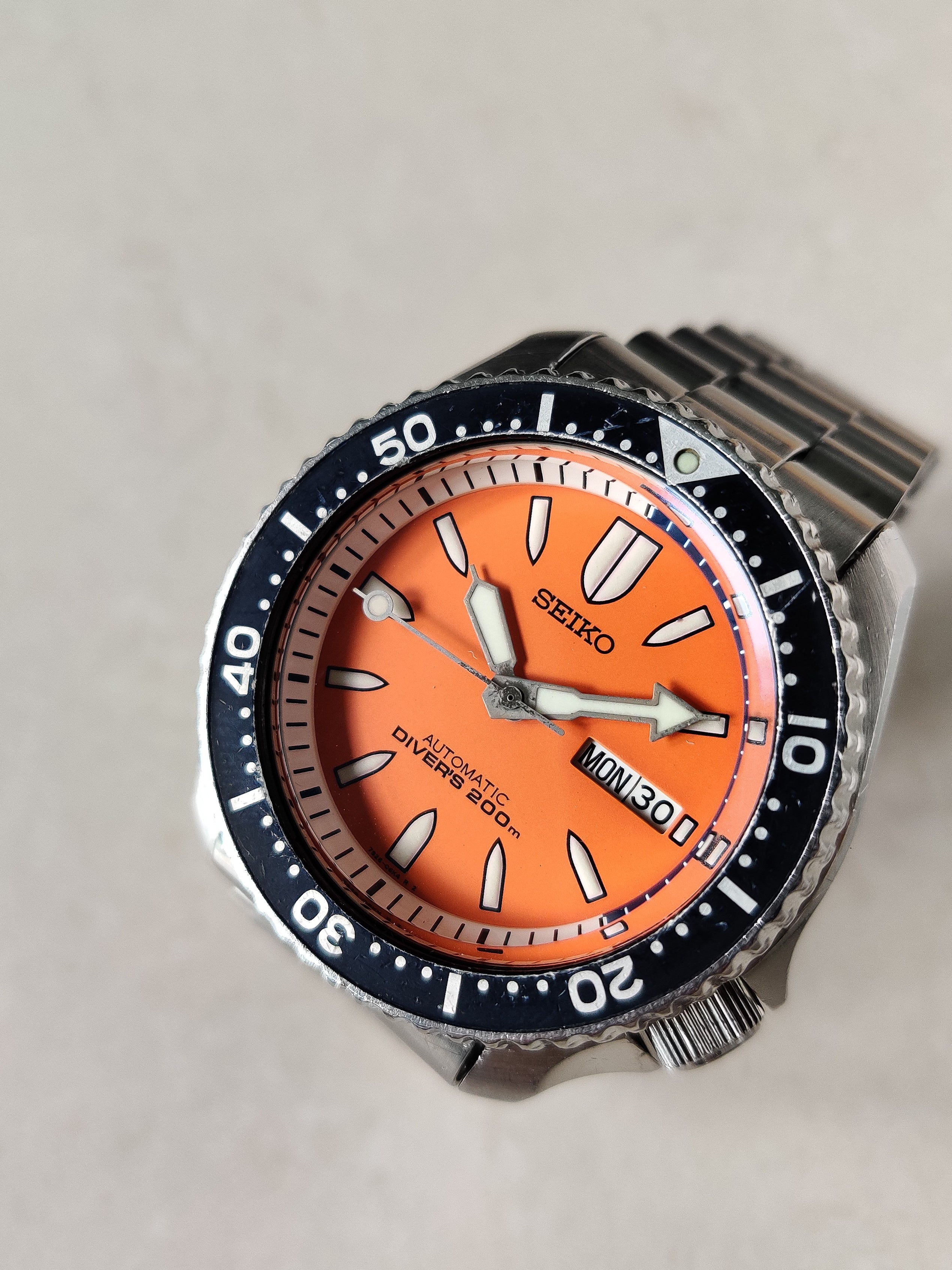 Seiko SKXA55 from 2004 (Original bracelet) – Paleh