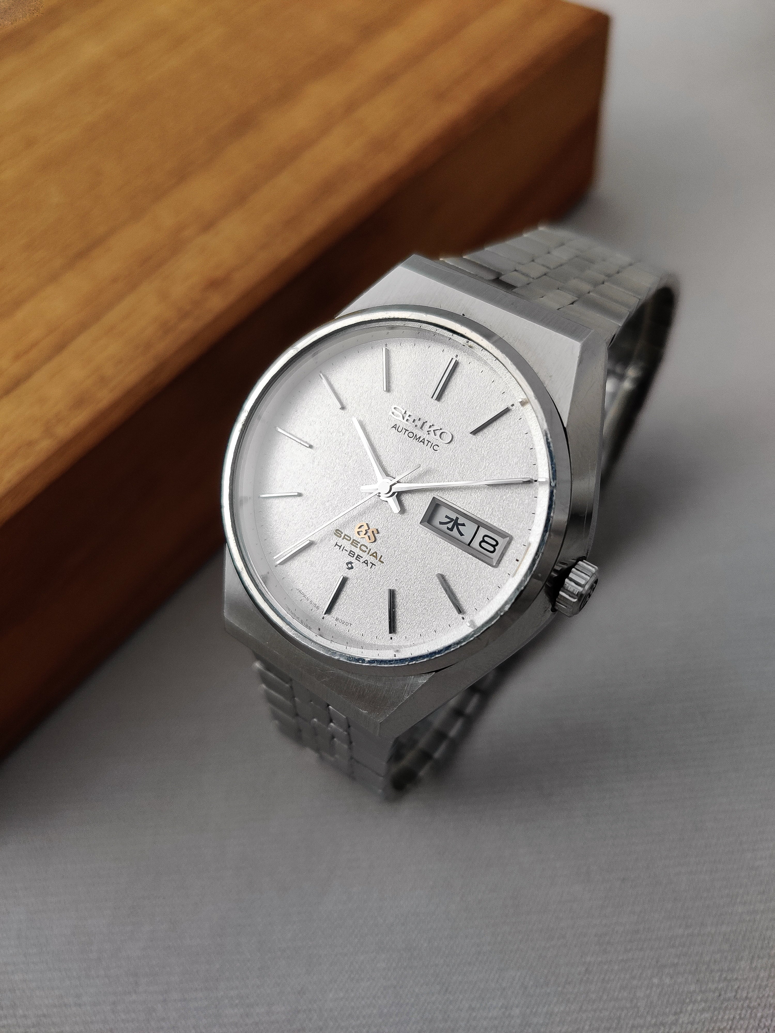 Grand Seiko Special 6156-8040 from 1974 (Serviced with original box an –  Paleh