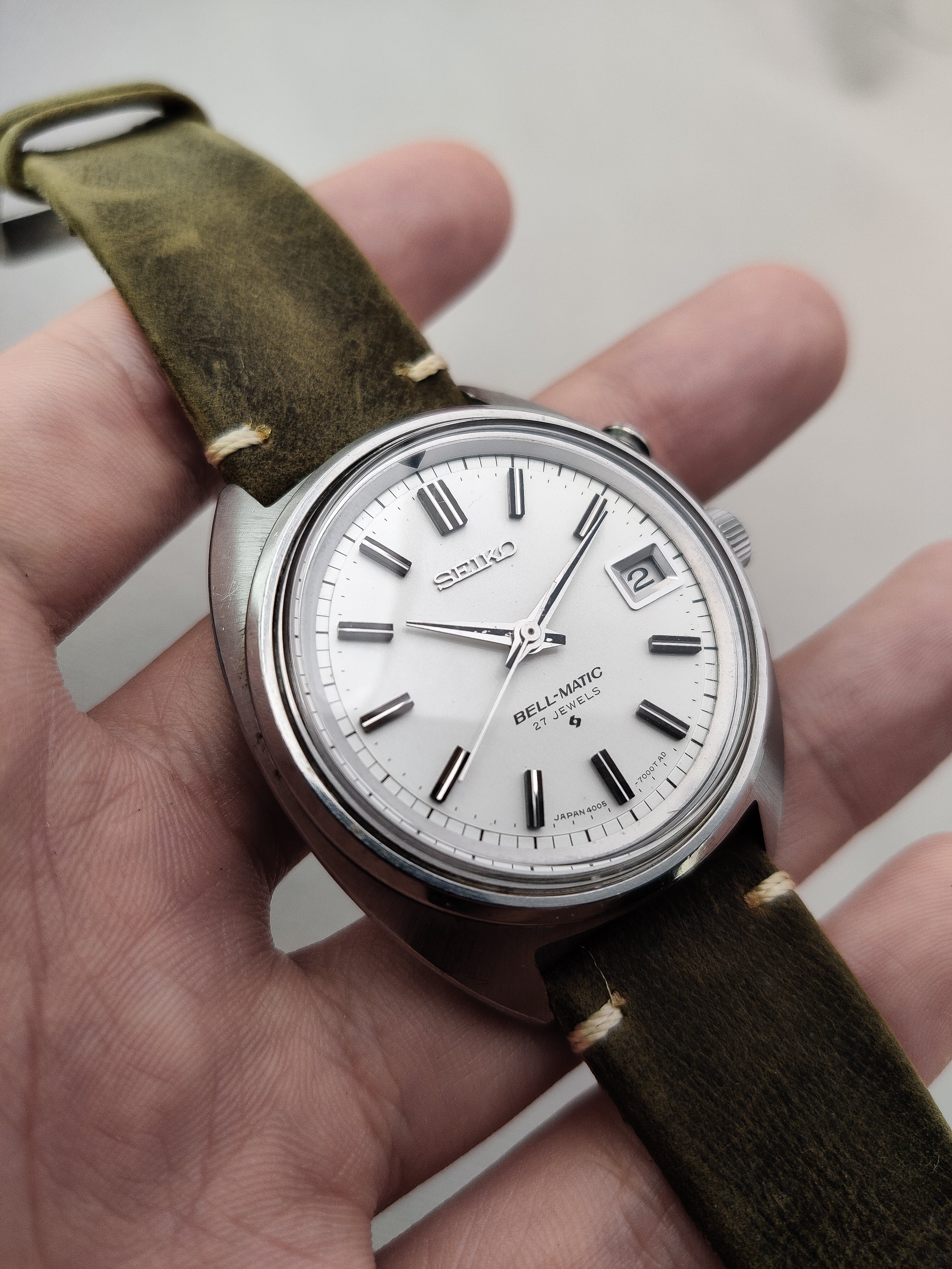 Seiko Bellmatic 4005-7000 from 1978 (Serviced with NOS Crystal) – Paleh
