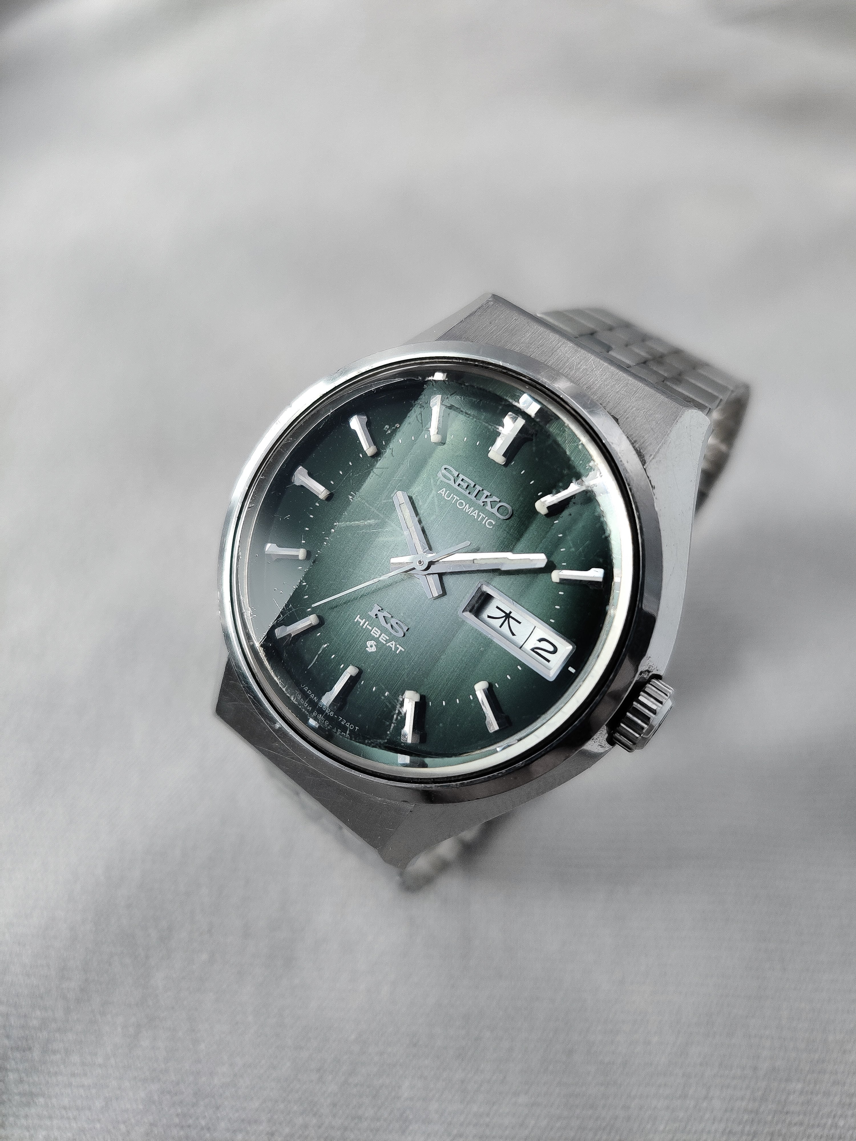 King Seiko 5626-7200 from 1973 – Paleh