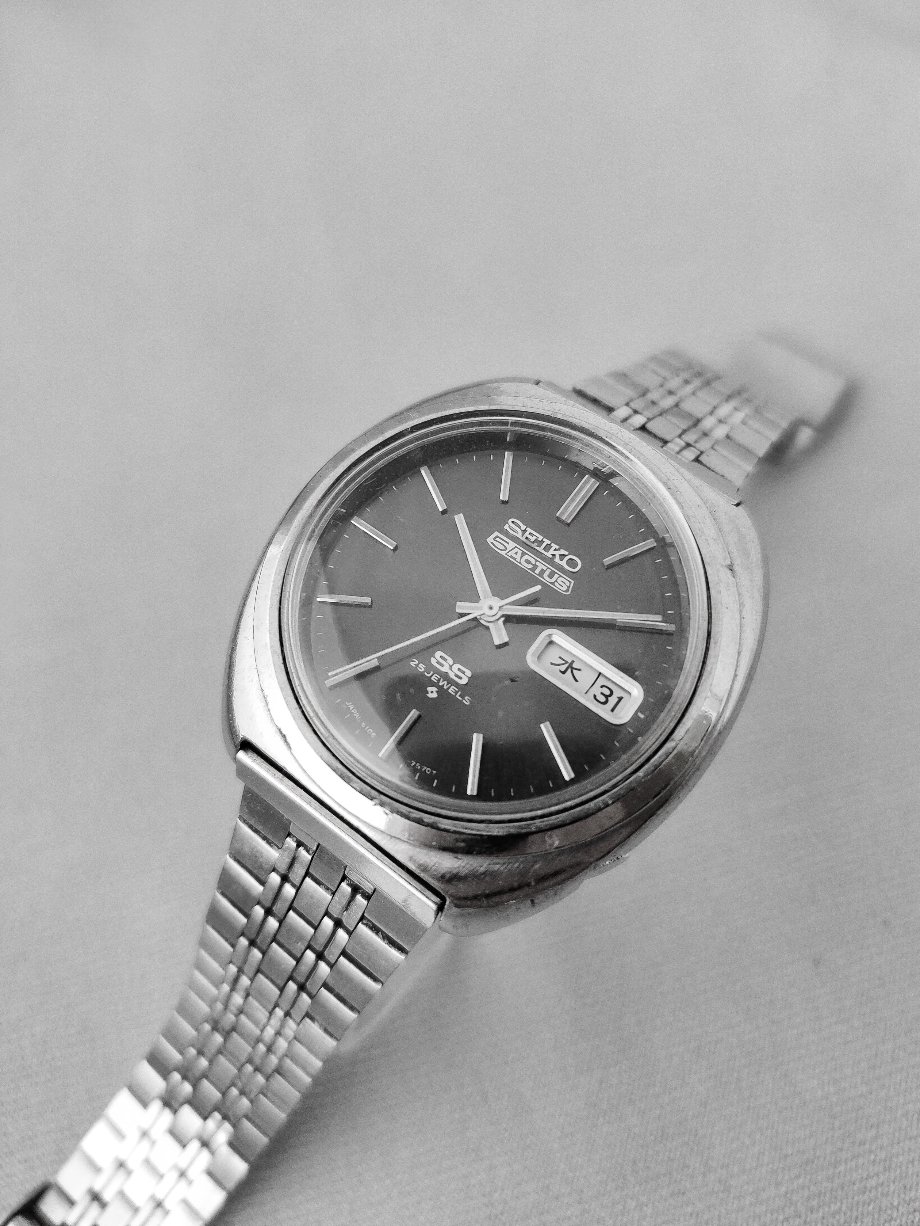 Seiko Actus SS from 6106-7460 from 1970 – Paleh