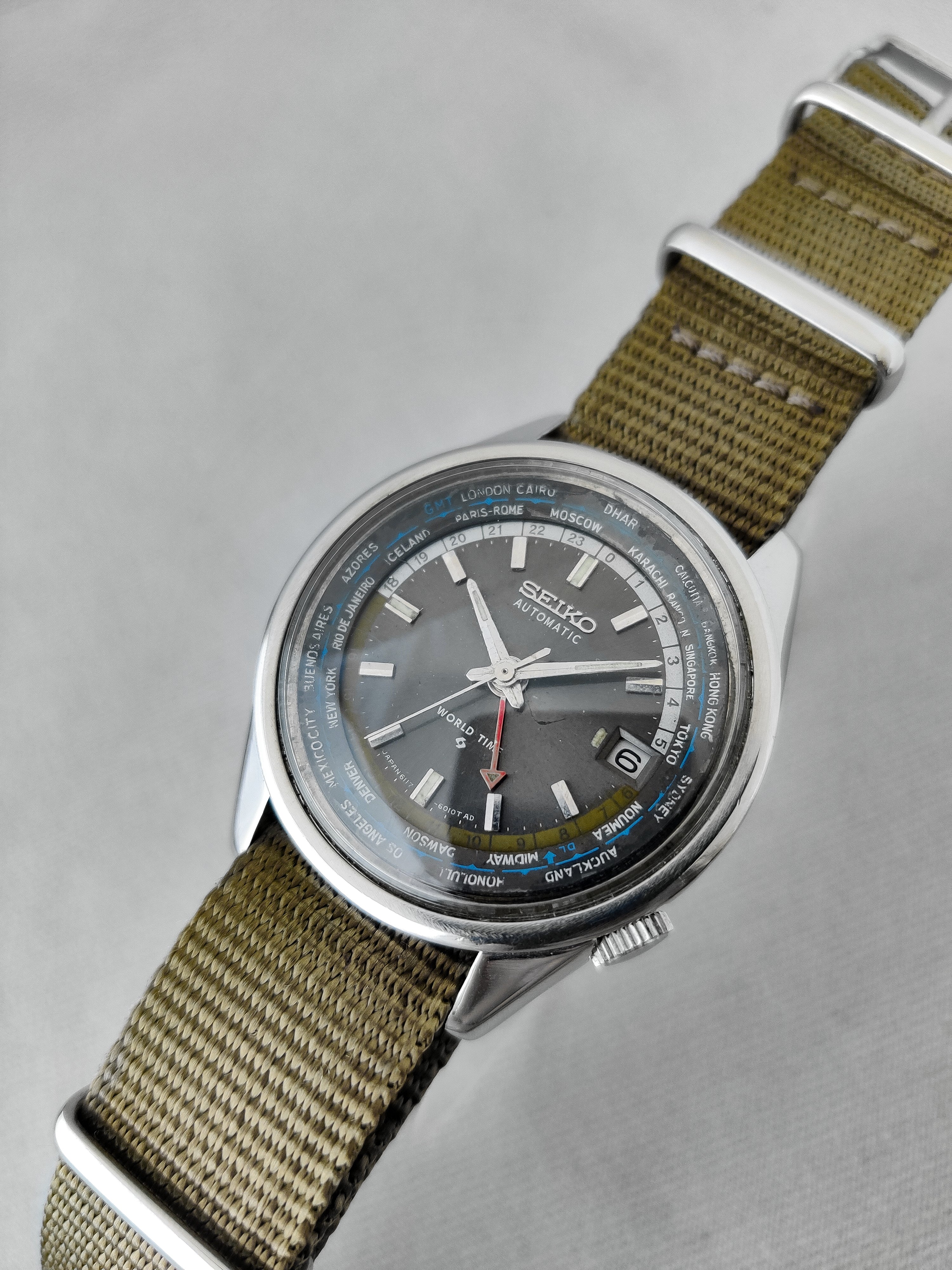 Seiko GMT World Time 6117-6010 from 1969 (Serviced) – Paleh