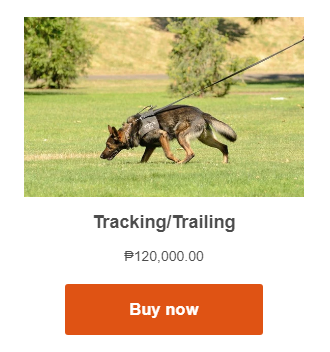 how do k9 dogs track