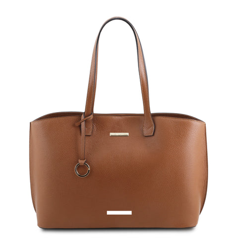 TL Bag Italian Leather Shopping Bag- L'Atelier Global