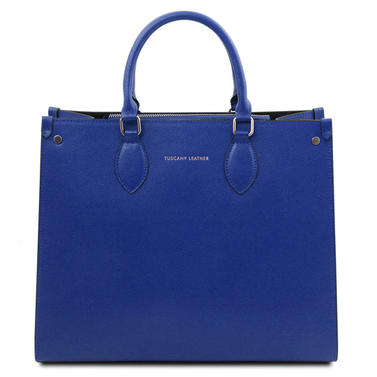 Monalisa Blue Ladies Hand Bags