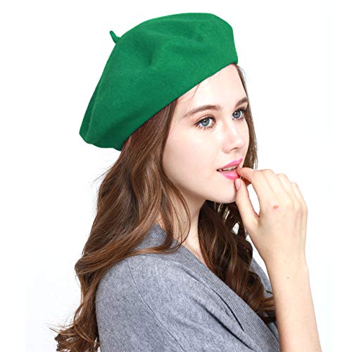 Wollmütze warm französische Kunst baskisches Baskenmütze Tam Beanie - Bild 45 von 45