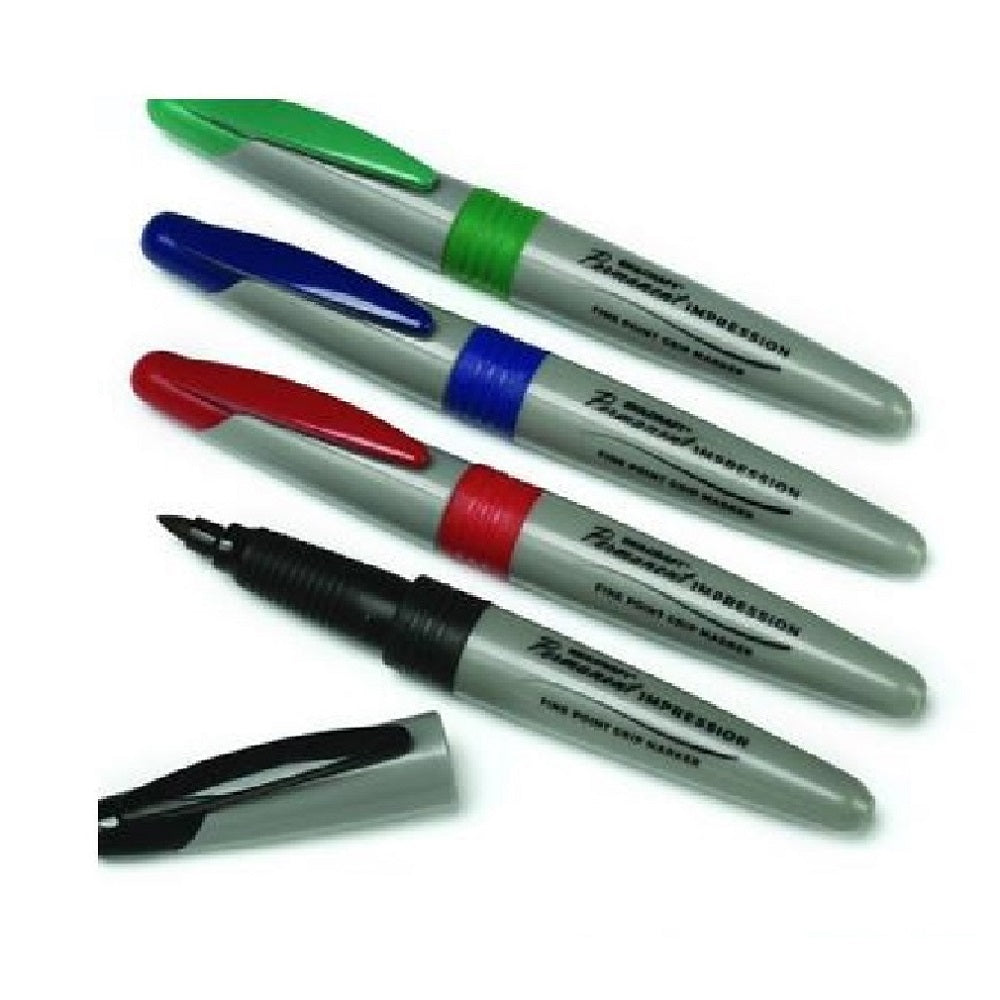 Fisherbrand Fine Tip Marking Pens Ink color: blue:Education