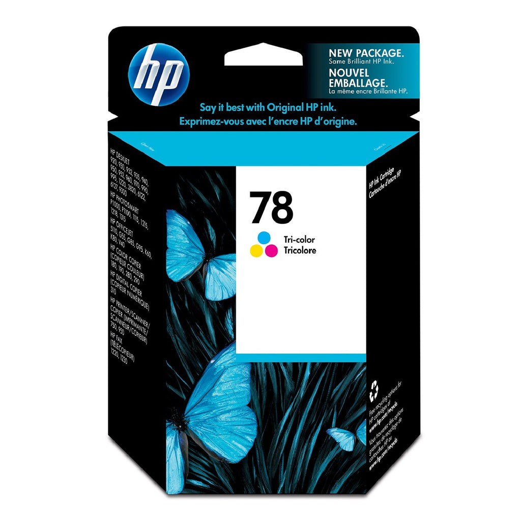 HP 110 Tri-Color Inkjet Print Cartridge (CB304AN#140) 