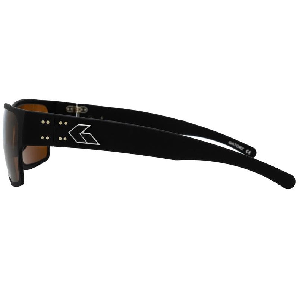 Gatorz Eyewear Specter - Polar - Sunburst Mirror Polarized - Black Cerakote w/Black Logo