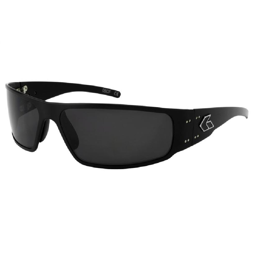 GATORZ MAGNUM 2.0 BLACK / SMOKED POLARIZED LENS