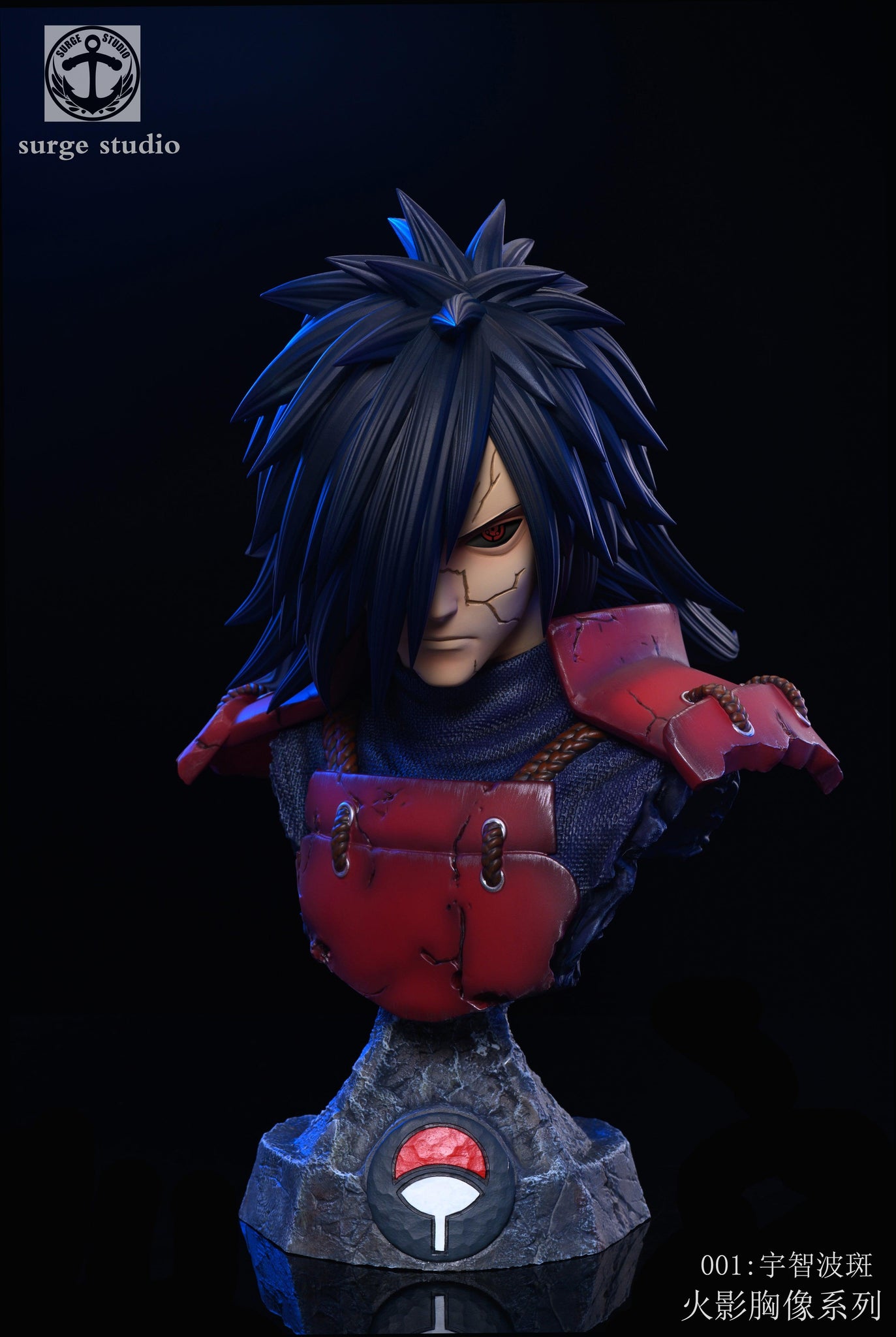 1 4 Scale Uchiha Madara Bust Statue Naruto Resin Statue Surge Stud Favorgk