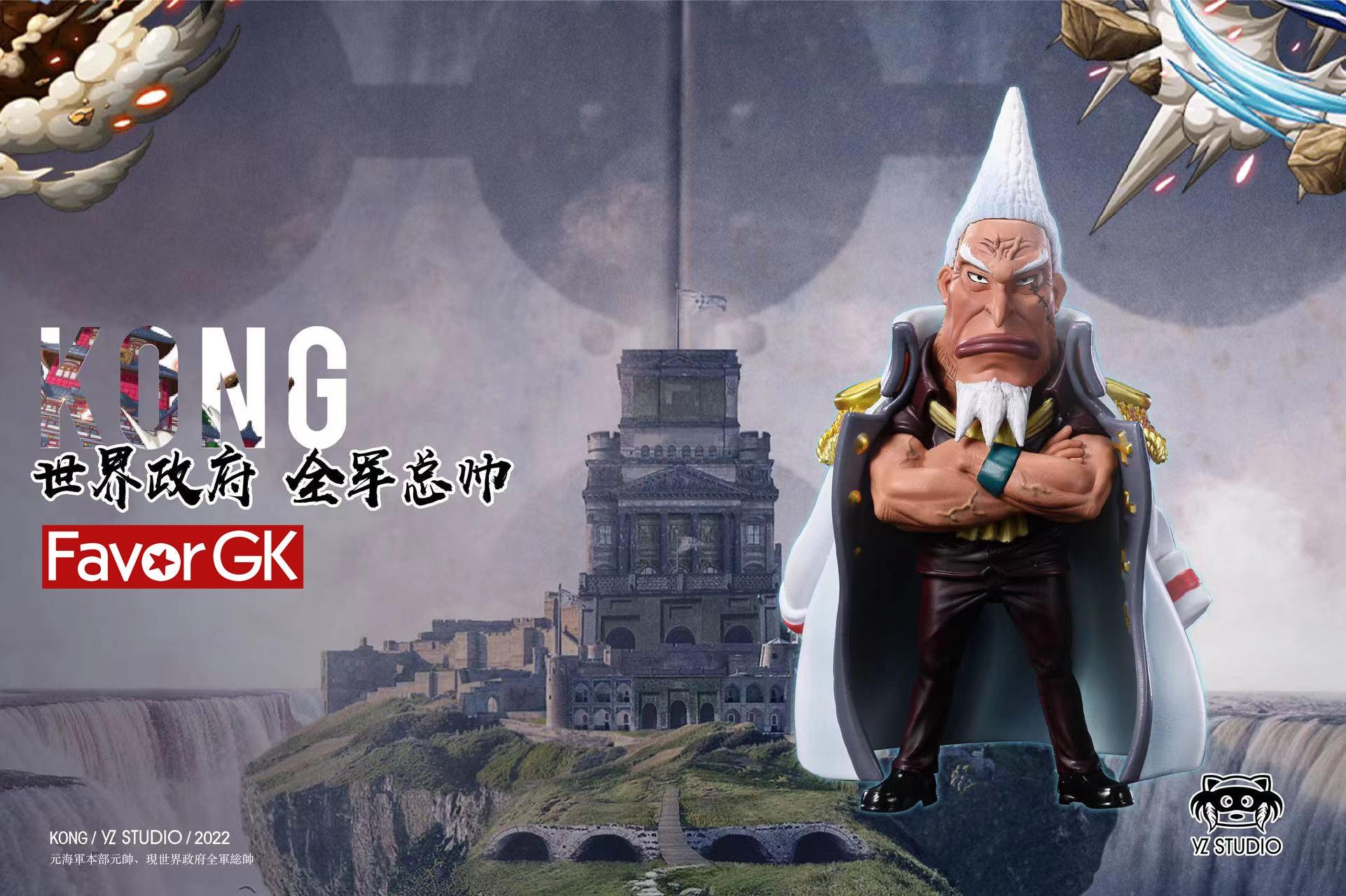 World Government Commander In Chief Kong One Piece Statue Yz Stud Favorgk