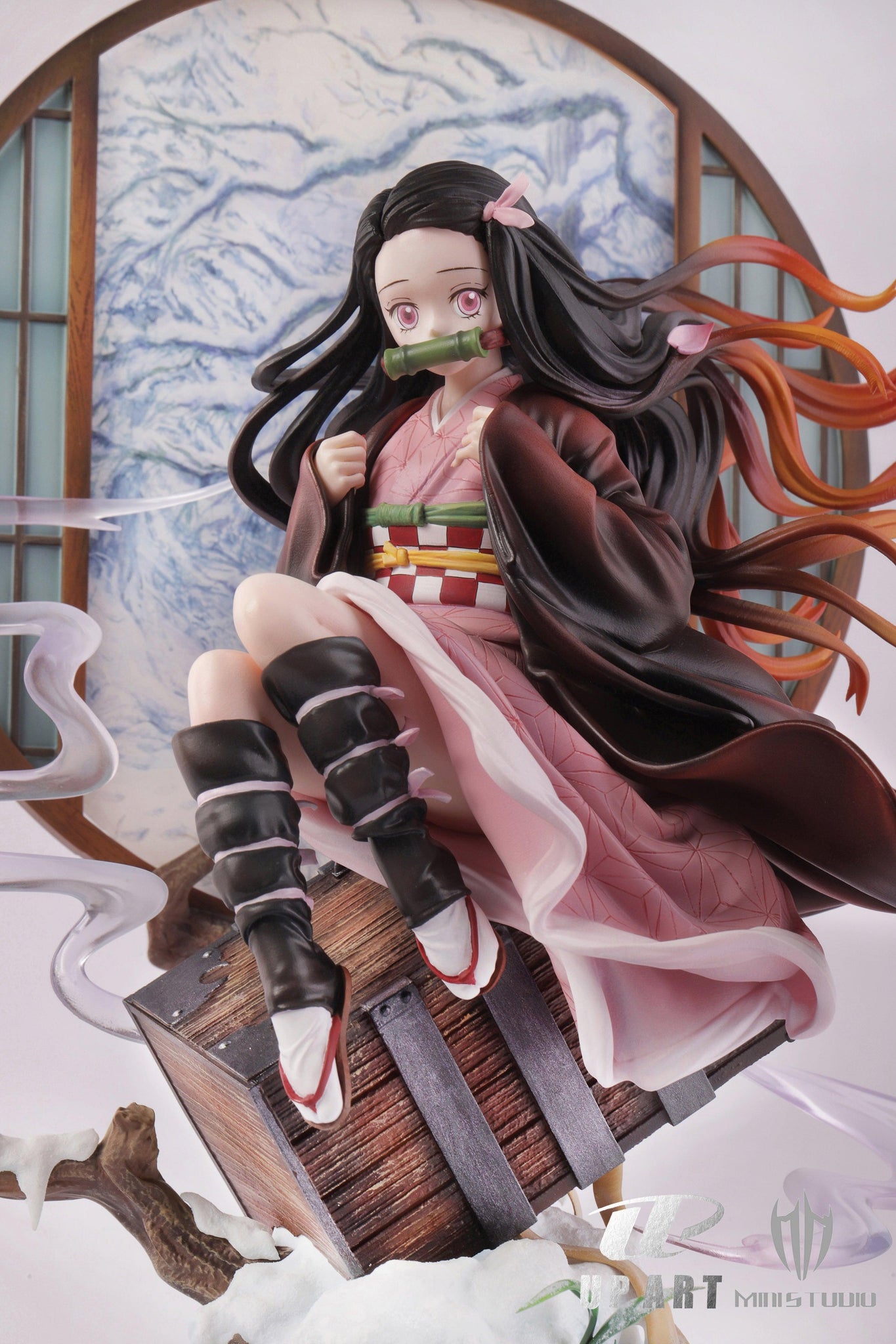 Kamado Nezuko Demon Slayer Kimetsu No Yaiba Resin Statue