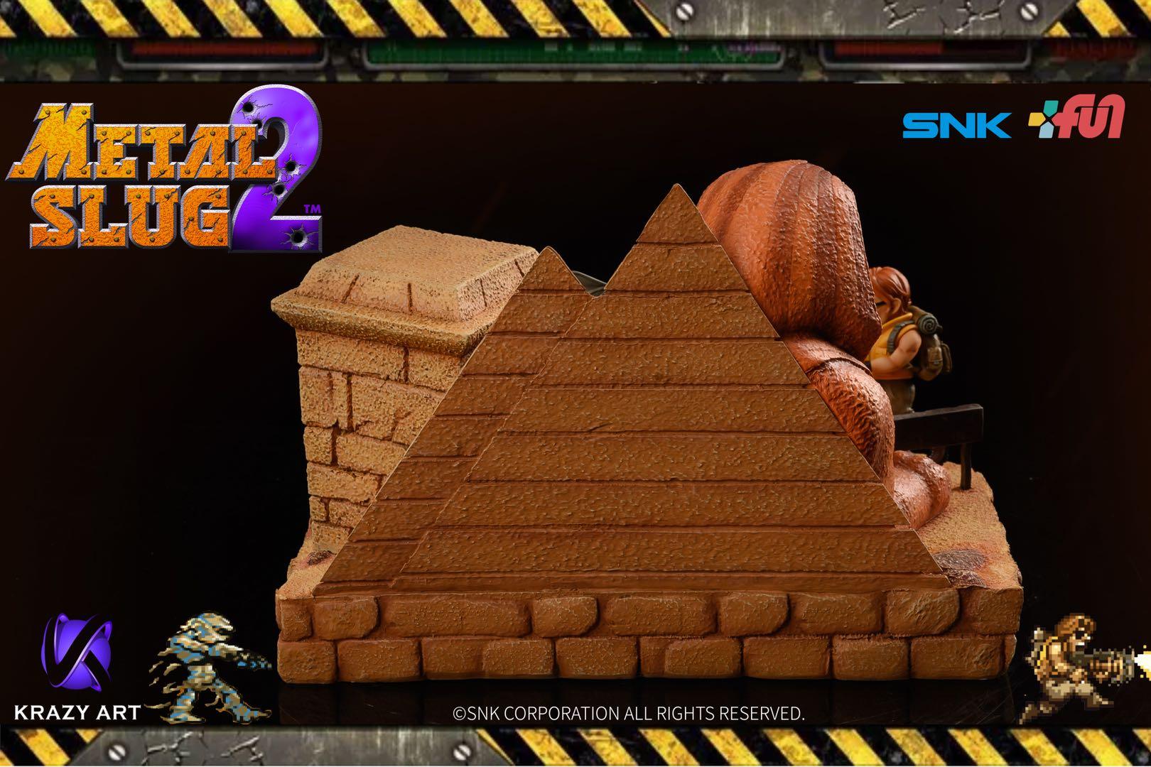 metal slug statue