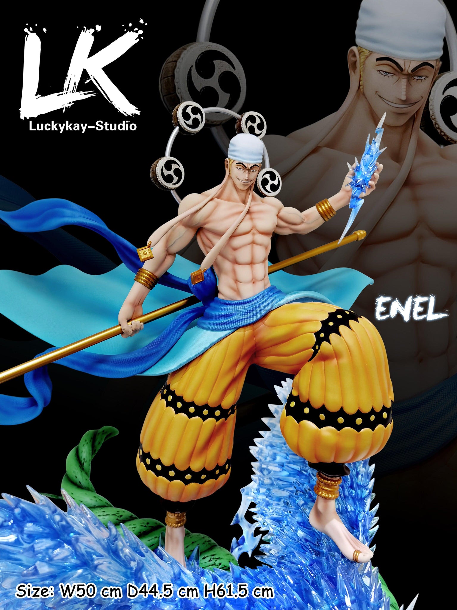 God Enel One Piece Resin Statue Lk Studios Pre Order Favorgk