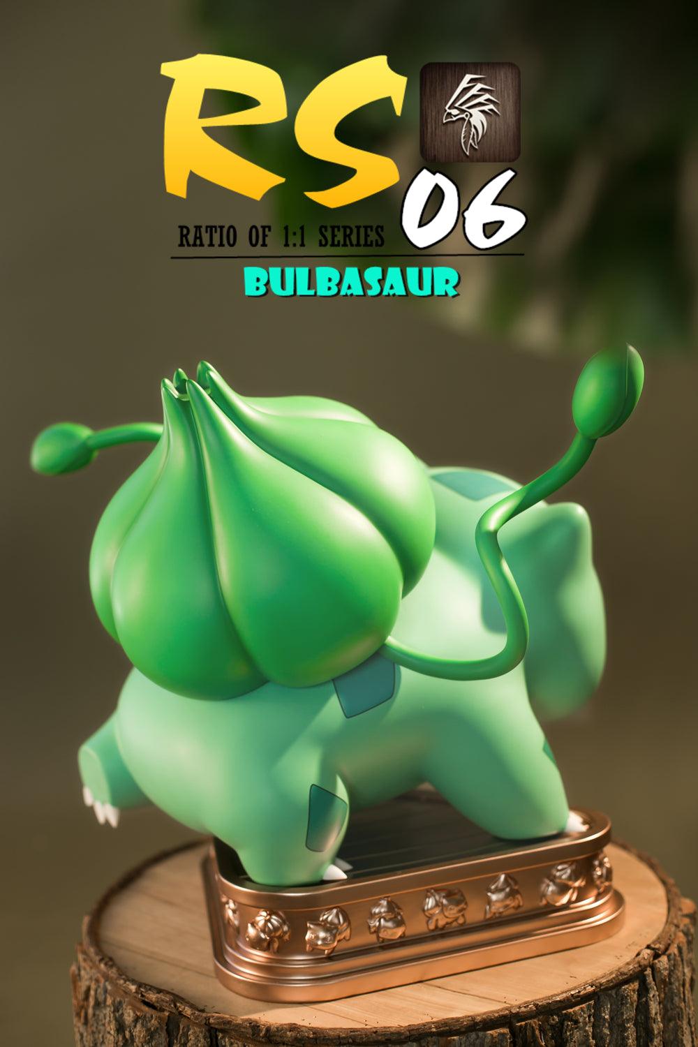 to scale bulbasaur plush