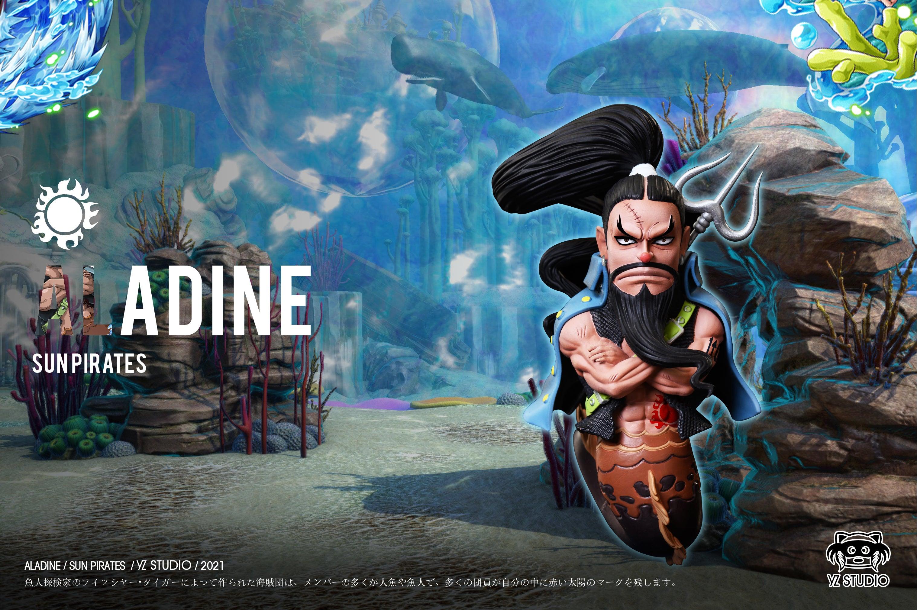 Aladine One Piece Resin Statue Yz Studios In Stock Favorgk