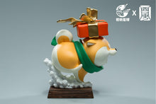 Load image into Gallery viewer, Wolfberry Dog Christmas Special - Original Design Resin Statue - Animal Planet Studios [In Stock]