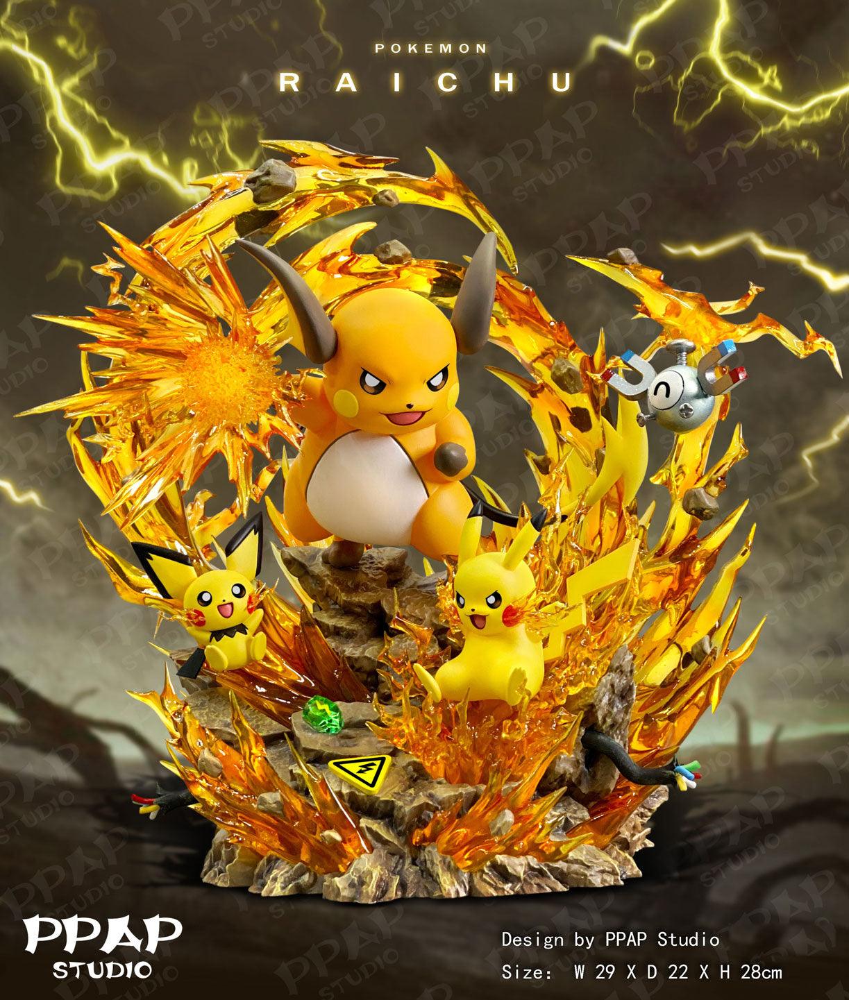 pichu pikachu raichu evolution