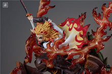 Load image into Gallery viewer, Flame Hashira Kyojuro Rengoku - Demon Slayer: Kimetsu no Yaiba Resin Statue - ZuoBan Studios [Pre-Order]