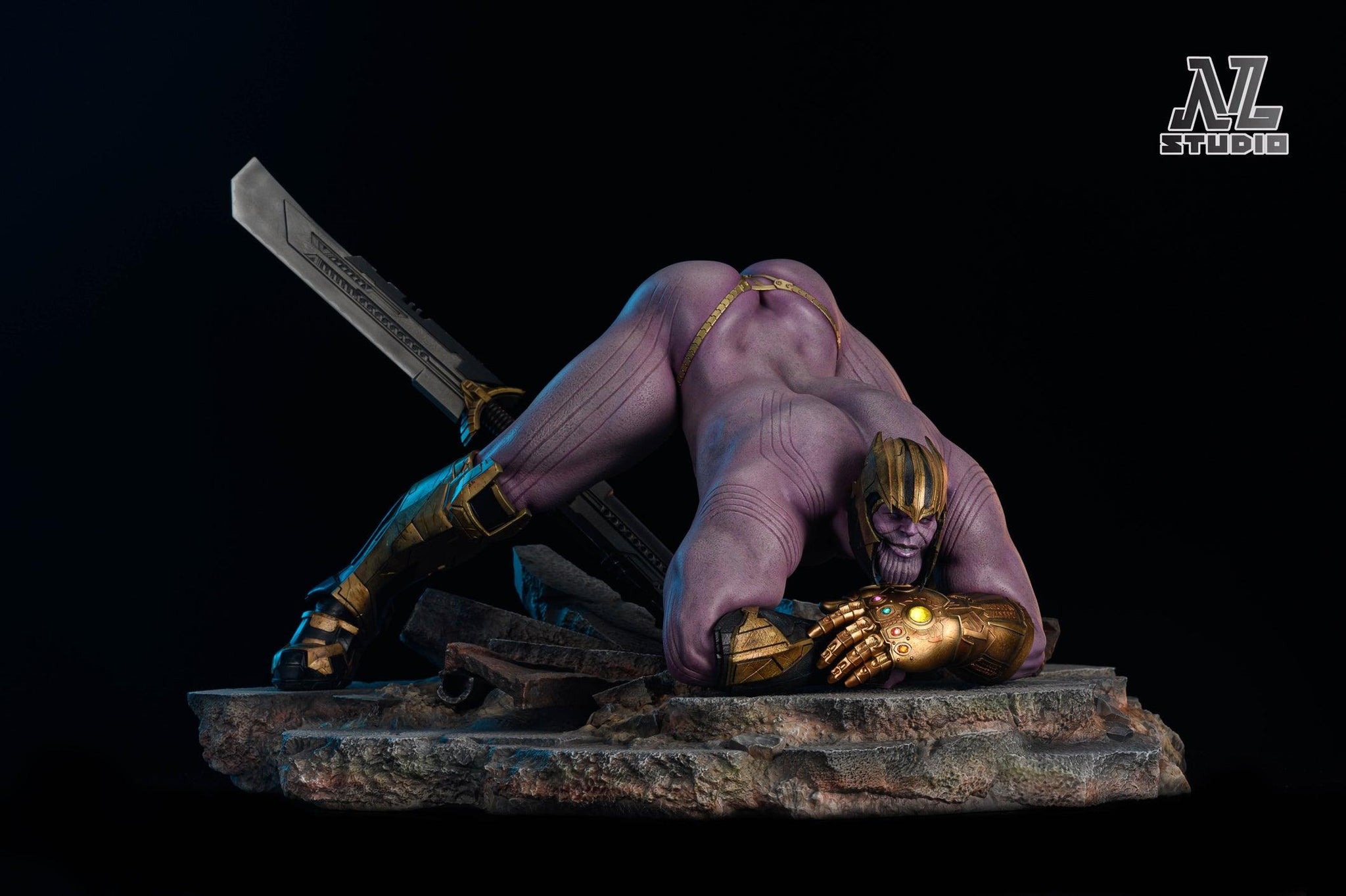 1/6 & 1/4 Scale Thanos with LED - MARVEL Statue NL [Pre – FavorGK