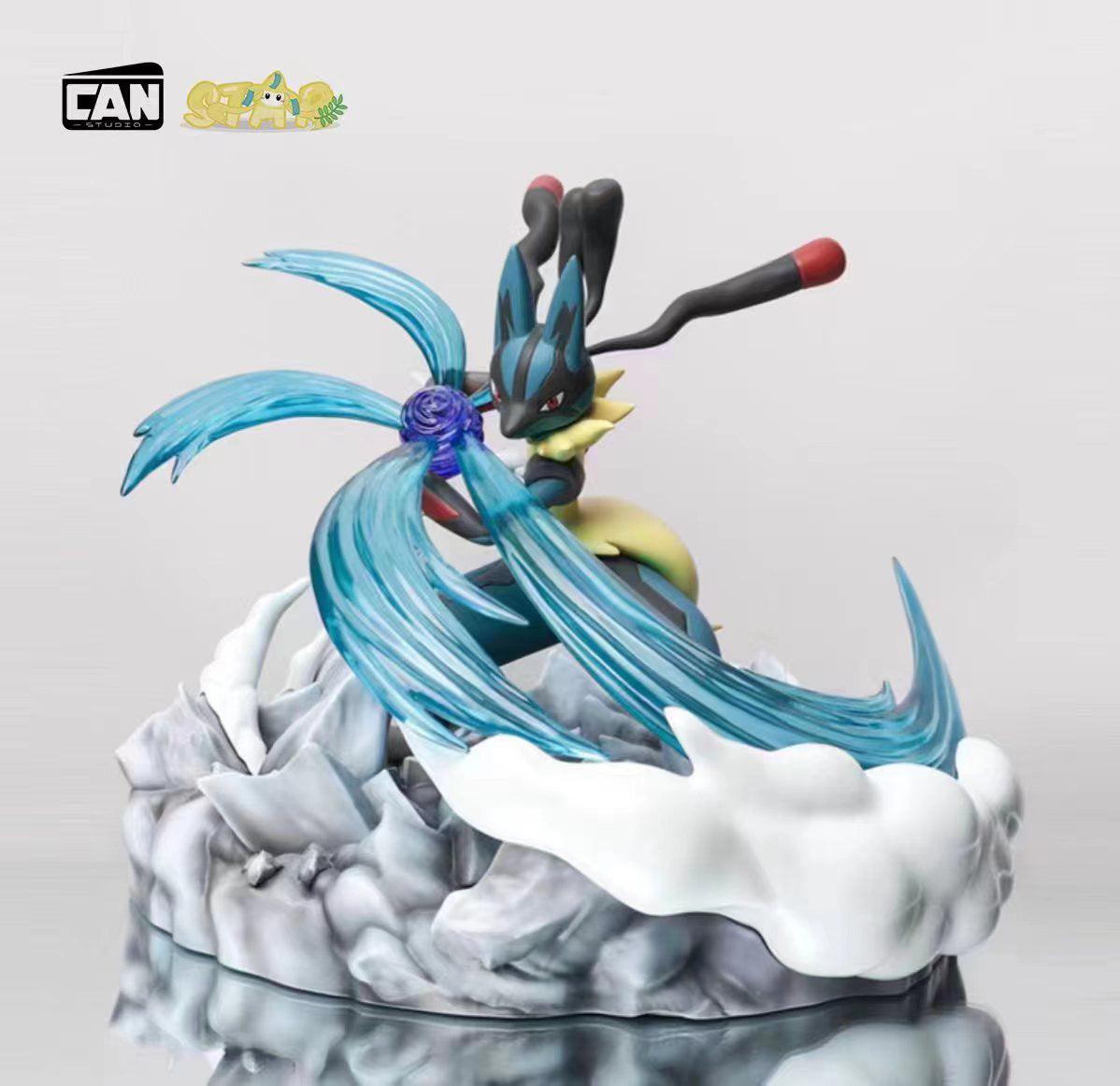 Mega Lucario S Final Aura Sphere Pokemon Resin Statue Star Studio Favorgk