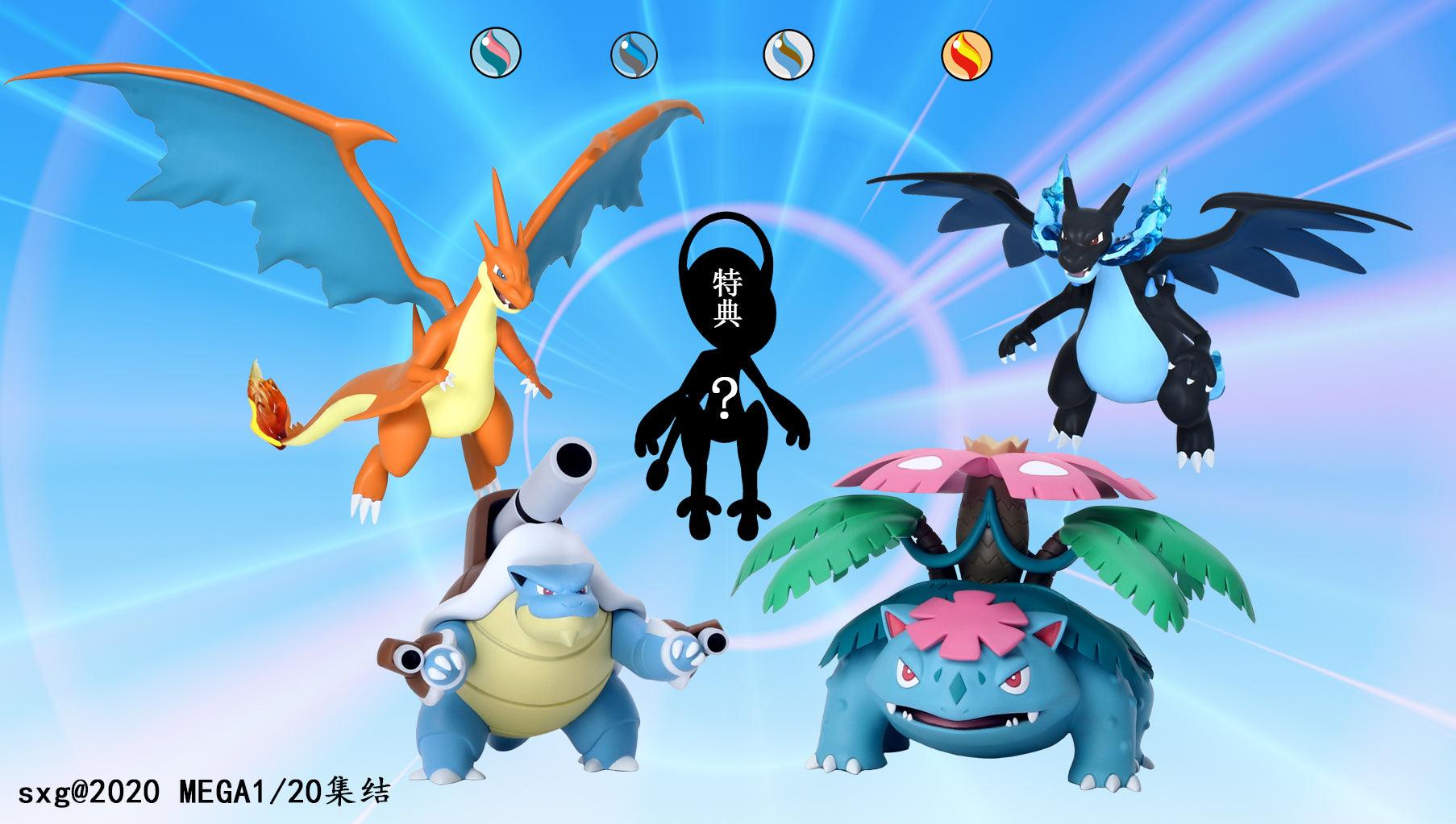 1 Scale World Zukan Mega Charizard X Mega Charizard Y Pokemon R Favorgk