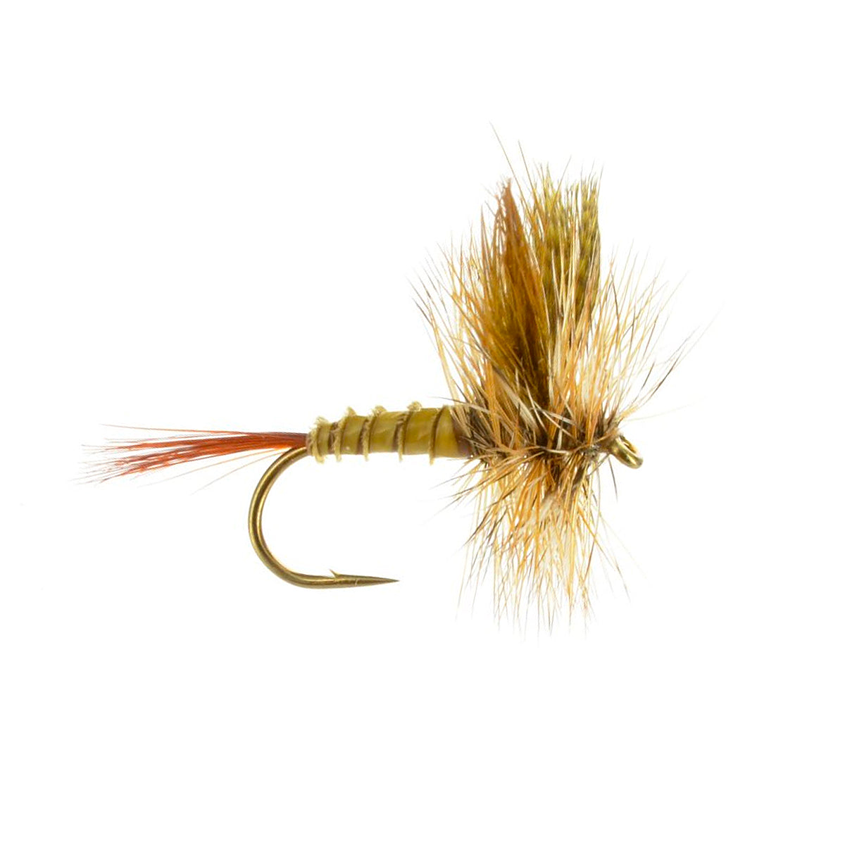 March Brown Western Quill Body Dry Fly | Colorado Fly Supply